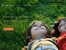 Tablet Screenshot of amyris.com